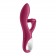Малиновый вибратор-кролик Embrace Me - 21,2 см. - Satisfyer