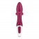 Малиновый вибратор-кролик Embrace Me - 21,2 см. - Satisfyer