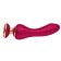 Малиновый вибростимулятор SANYA - 18,5 см. - Shunga