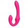 Розовый вибратор с клиторальным отростком и пультом ДУ- 19,6 см. - I-MOON купить в Ачинске с доставкой в Orgasmix.ru Розовый вибратор с клиторальным отростком и пультом ДУ- 19,6 см. - I-MOON