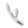 Белый вибратор-кролик Eria с вакуумной стимуляцией, функцией tapping и нагревом - 21,5 см. - BeYourLover купить в Ачинске с доставкой в Orgasmix.ru Белый вибратор-кролик Eria с вакуумной стимуляцией, функцией tapping и нагревом - 21,5 см. - BeYourLover